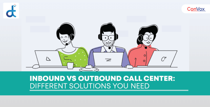 Inbound vs outbound call center blog featured image