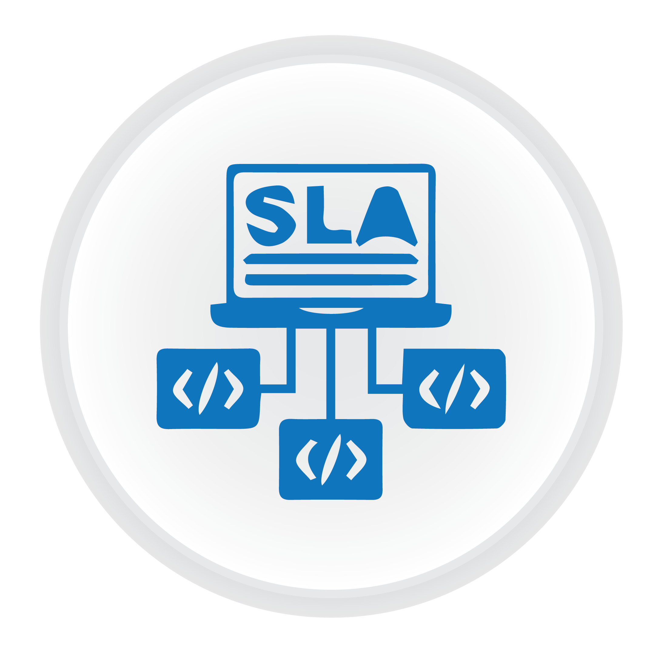 SLA (Service Level Agreement) Management Icon