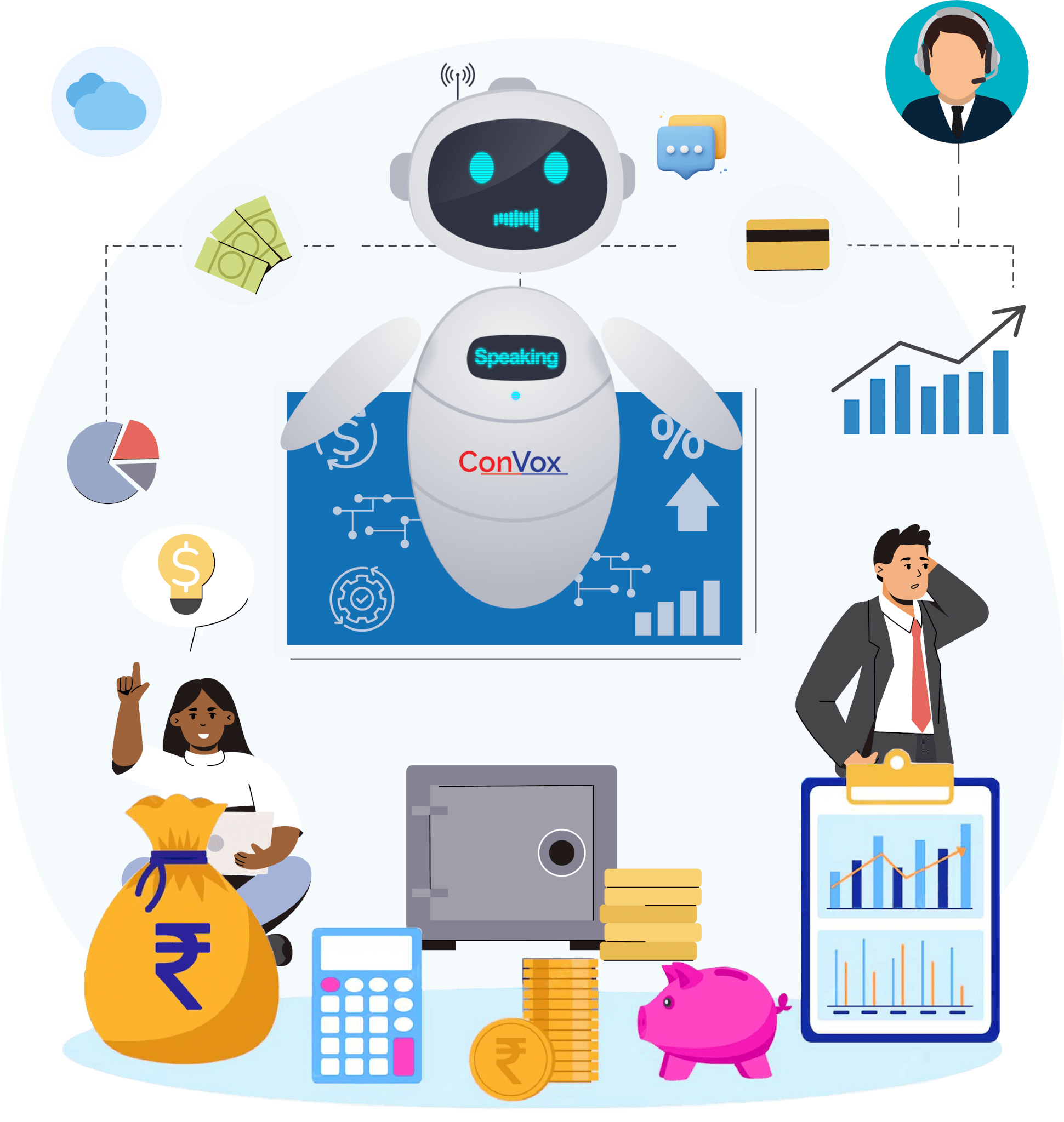 ConVox Newsletter November 2025 Bank & Finance Ai Technology Infographic