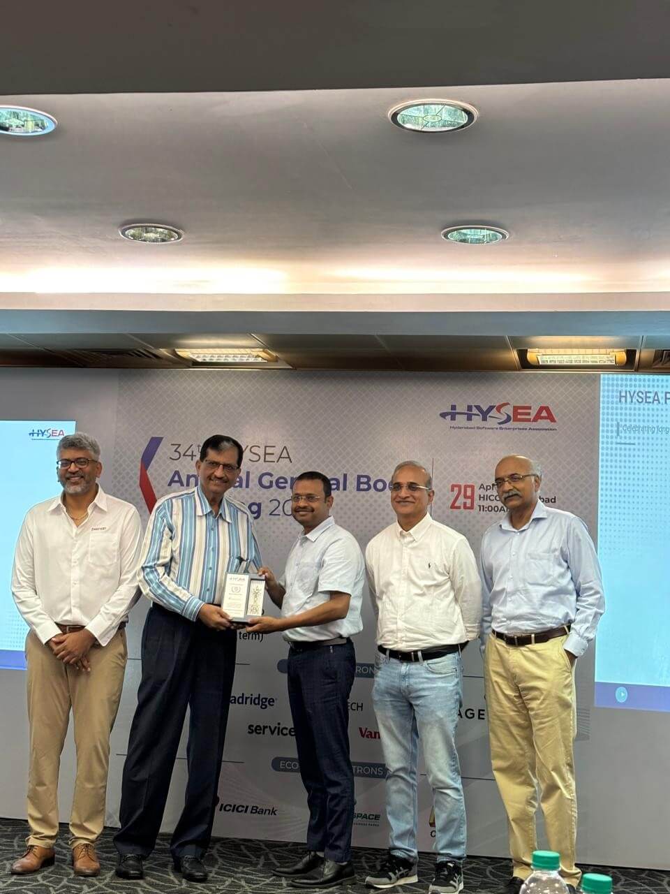 HYSEA (Hyderabad Software Enterprises Association) - Convox Award